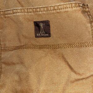RK Brand Men's Tan canvas work pants 38/30
